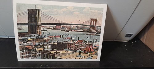 New York City USA- Brooklyn Bridge Post Card