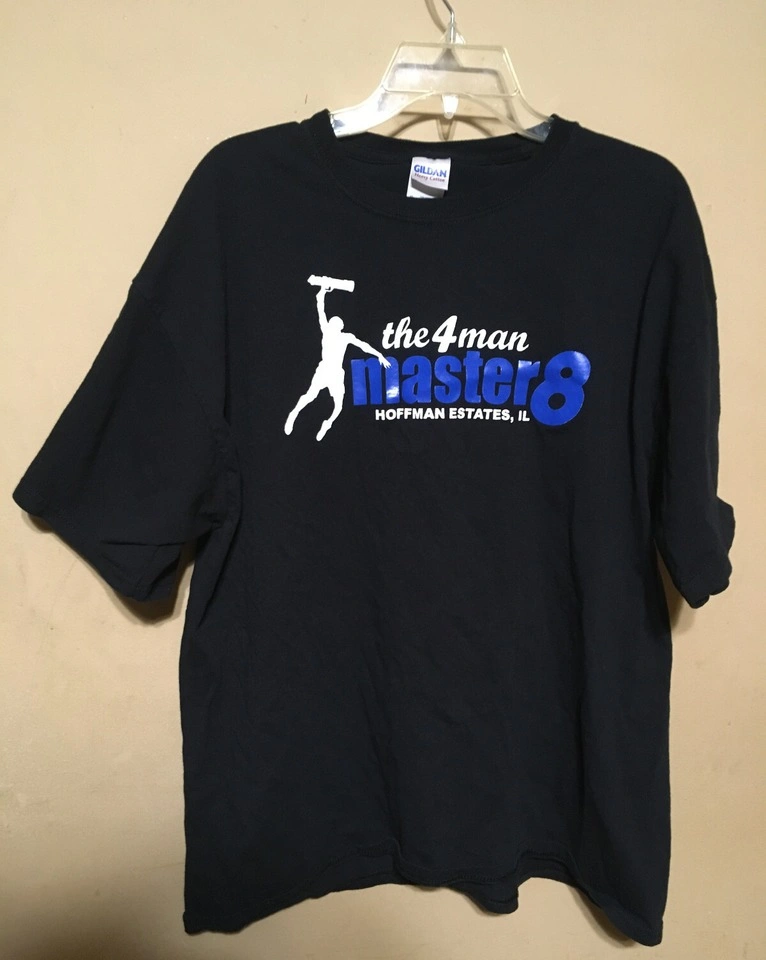 LASER QUEST SHIRT THE 4 MAN MASTER 8 HOFFMAN ESTATES IL XL & HEA - photo 2