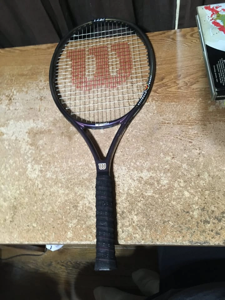 WILSON SUPER QUAD STRETCH OVERSIZE TENNIS RACQUET 125"