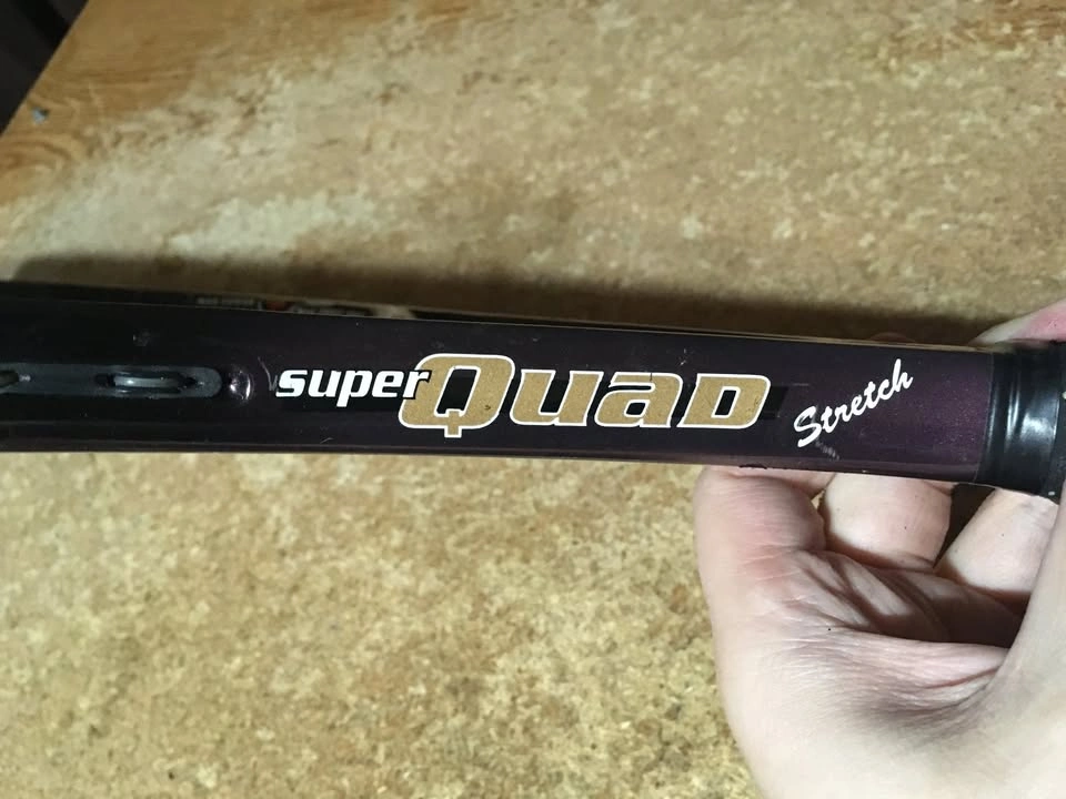 WILSON SUPER QUAD STRETCH OVERSIZE TENNIS RACQUET 125" - photo 5