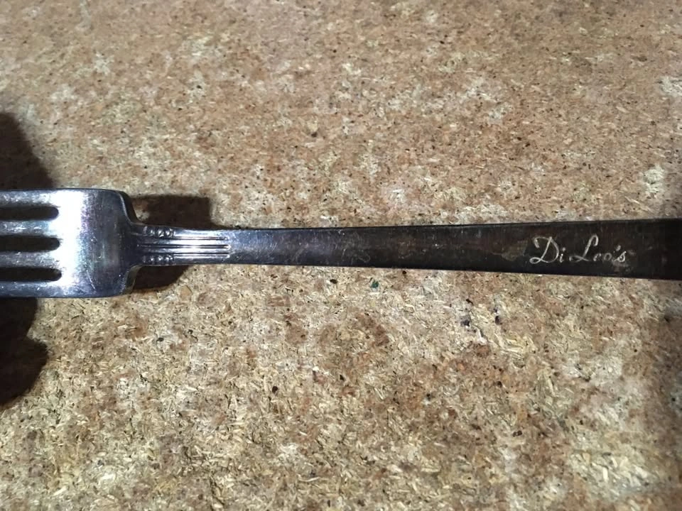 VINTAGE DI LEO'S FORK FLATWARE CHICAGO RESTAURANT & LOUNGE - photo 4