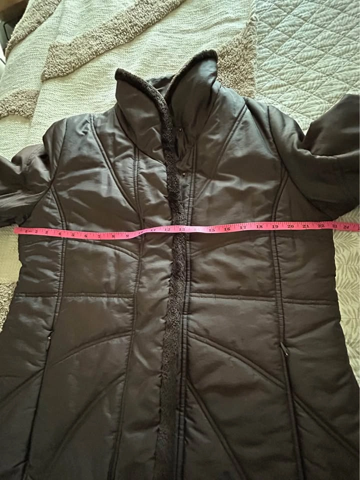 Jones New York Brown Quilted Puffer Jacket - photo 4