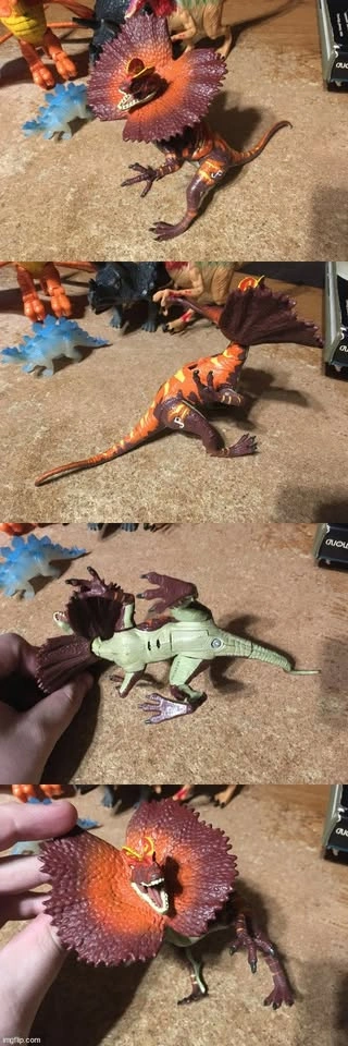 Lot of 6 Dinosaur Figures: Jurassic World, Fisher Price, More - photo 2
