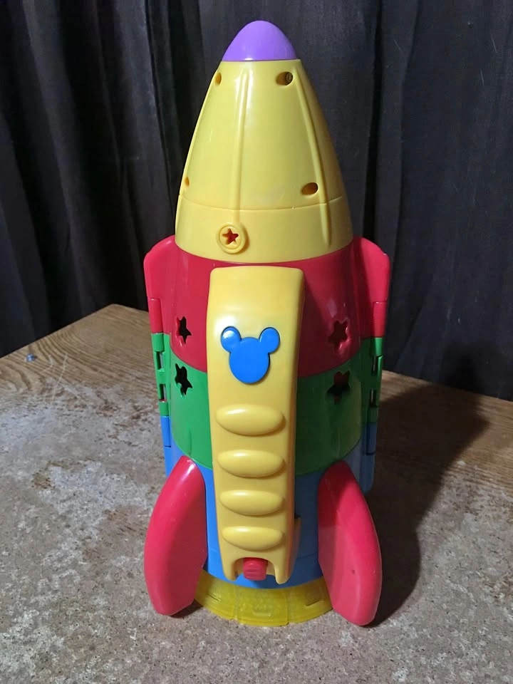 MICKEY MOUSE CLUBHOUSE MICKEY'S BLAST OFF ROCKET TESTED WORKING