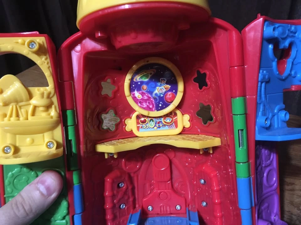 MICKEY MOUSE CLUBHOUSE MICKEY'S BLAST OFF ROCKET TESTED WORKING - photo 3