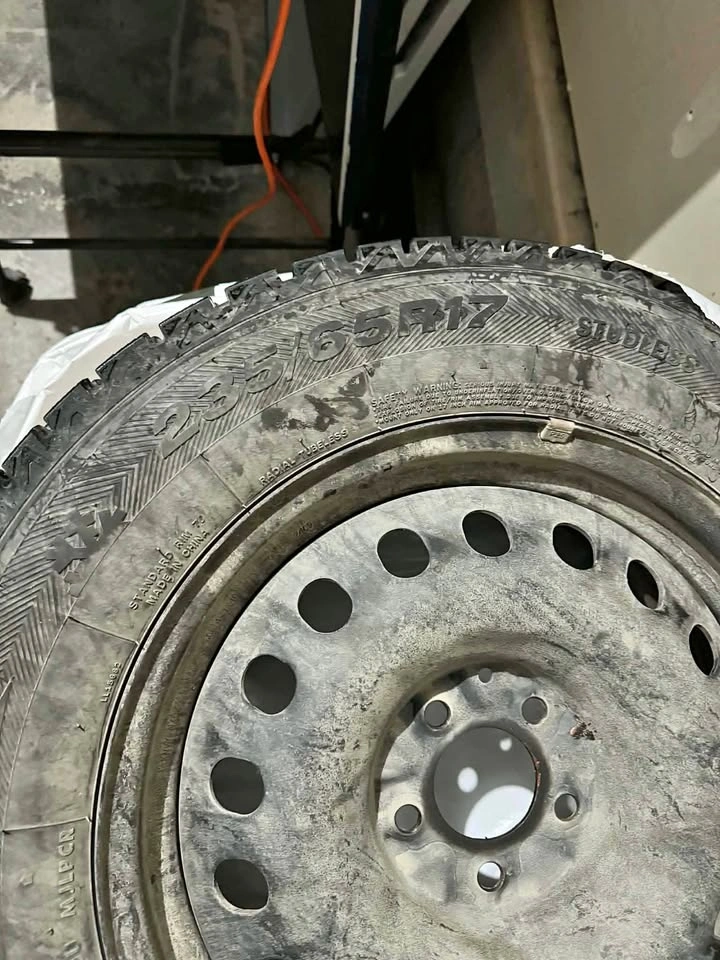 Winter Tires w/ Rims 235/65/R17