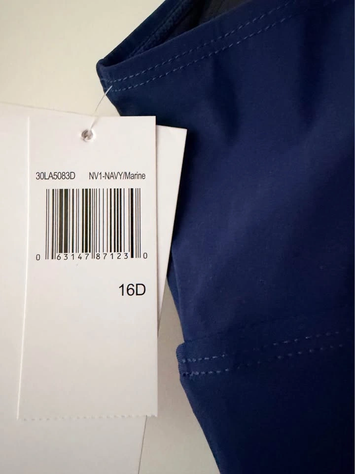 Christina Navy Blue Tankini Top - photo 3
