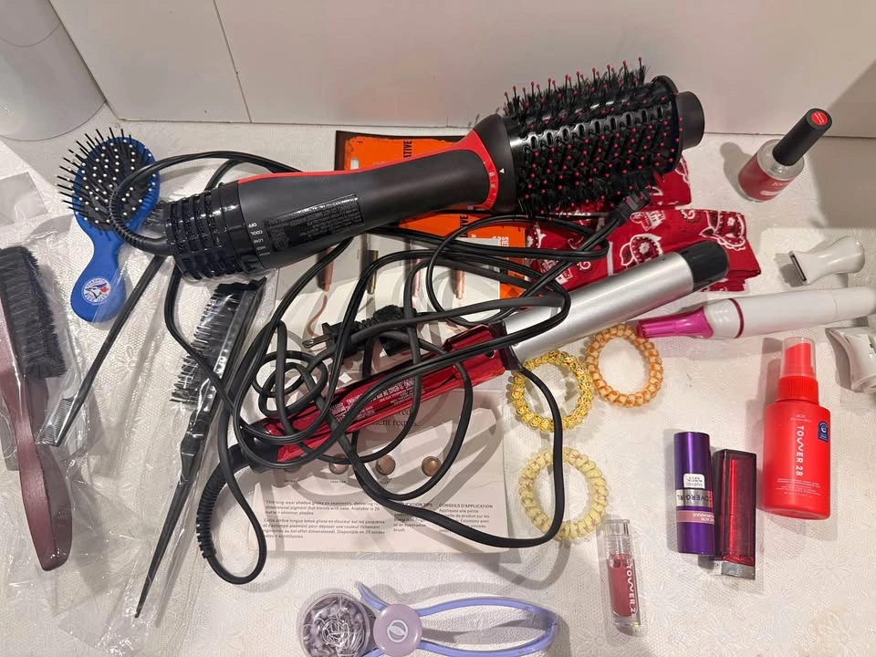 Hair Styling Tools and Makeup Beauty Bundle - Revlon, Tower 28