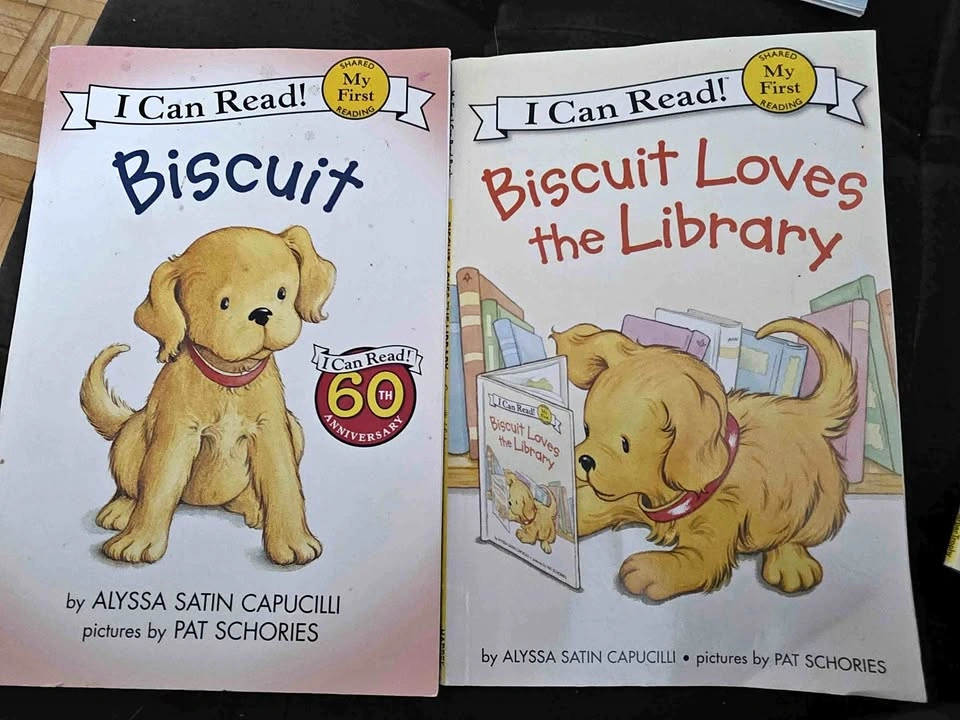 I Can Read Books - 6 books surrounding Biscuit the Dog