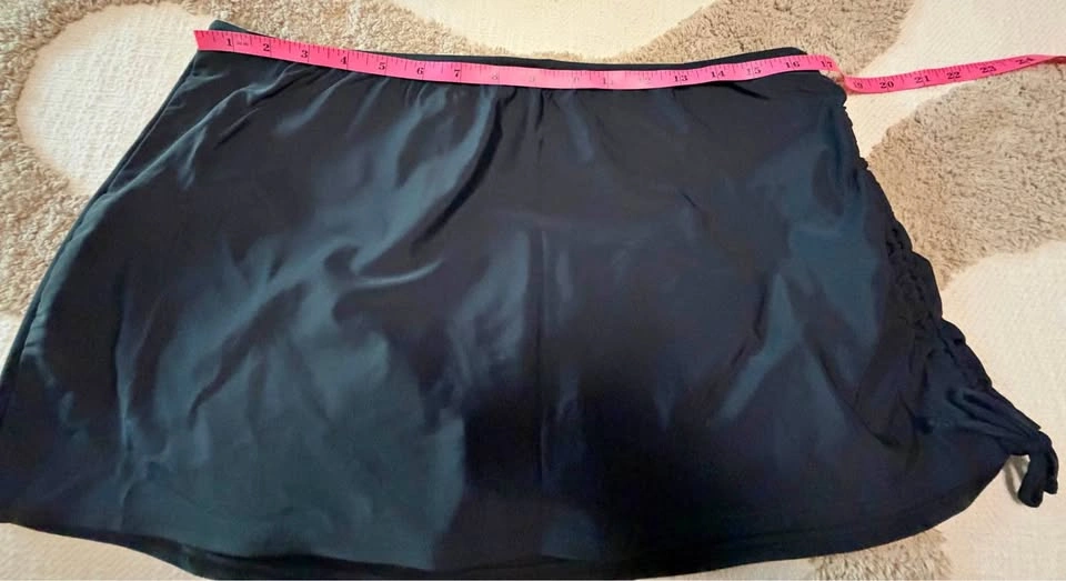 Women's Black Swim Skort