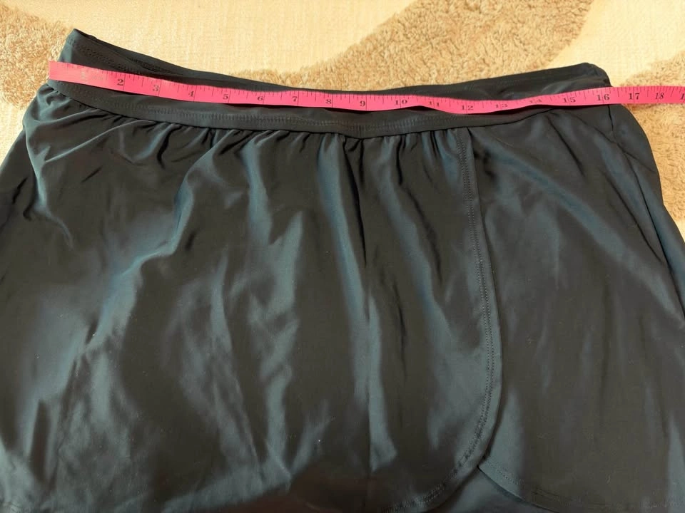 Women's Black Swim Skort - photo 2