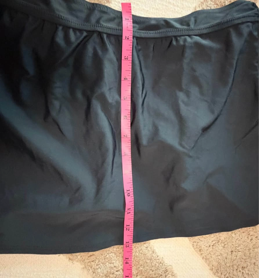 Women's Black Swim Skort - photo 4