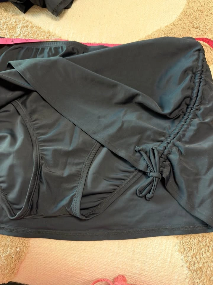 Women's Black Swim Skort - photo 5