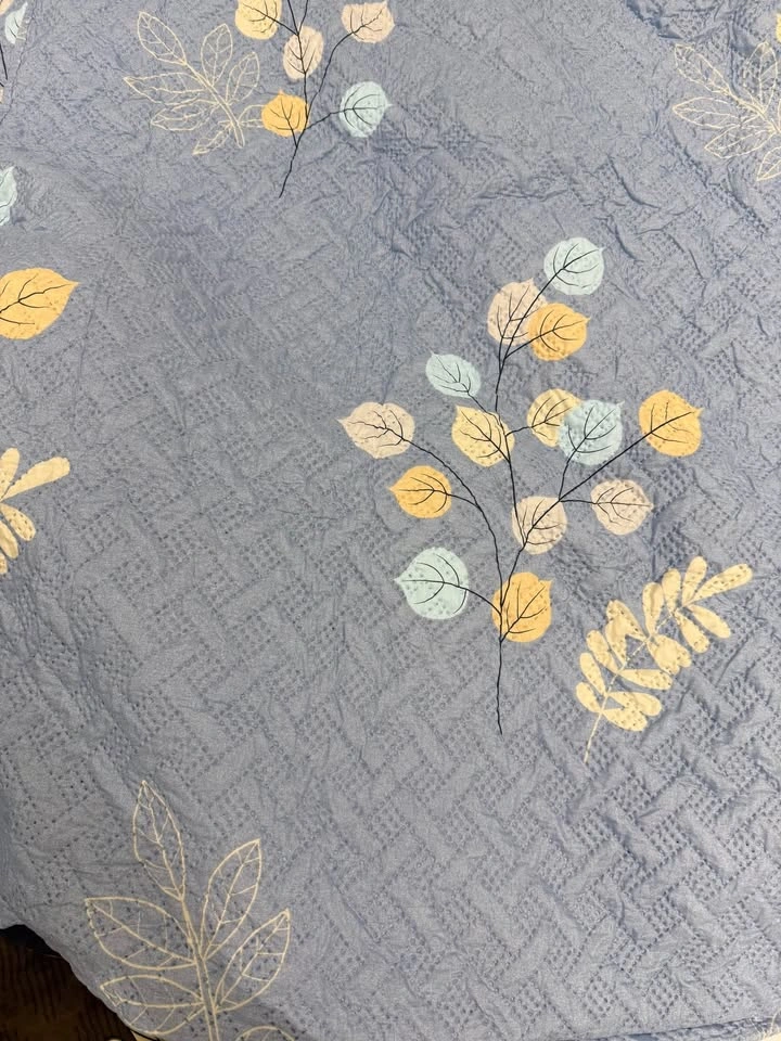 Brand new Double/Queen Reversible 3-Piece Quilt Set & sheet - photo 4