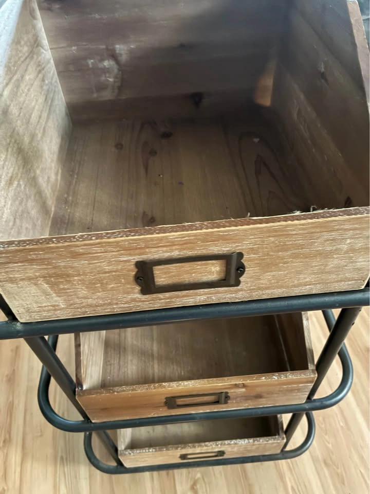 Three drawers storage stand - photo 3