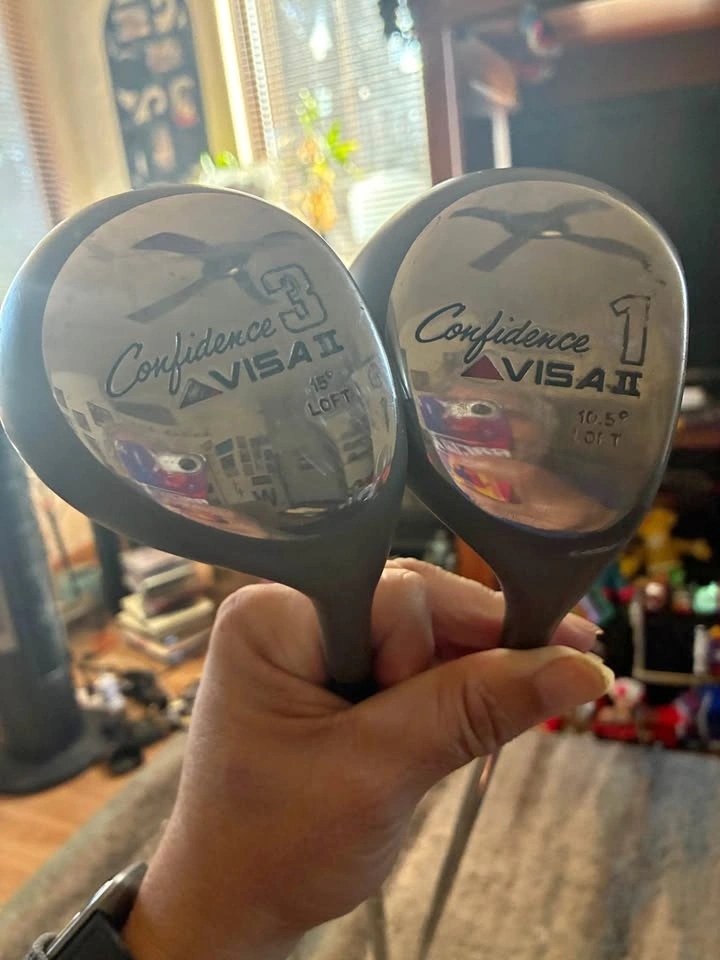 Confidence Visa 3 1 and 3 wood drivers