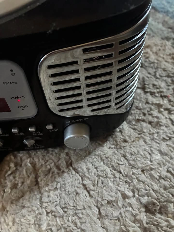 Classic Stereo Black Retro AM/FM Radio - photo 3