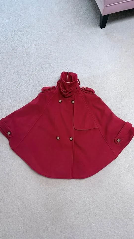 Red Cape Coat