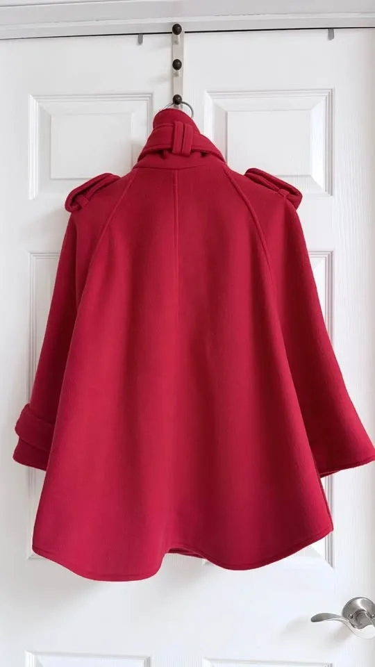 Red Cape Coat - photo 4