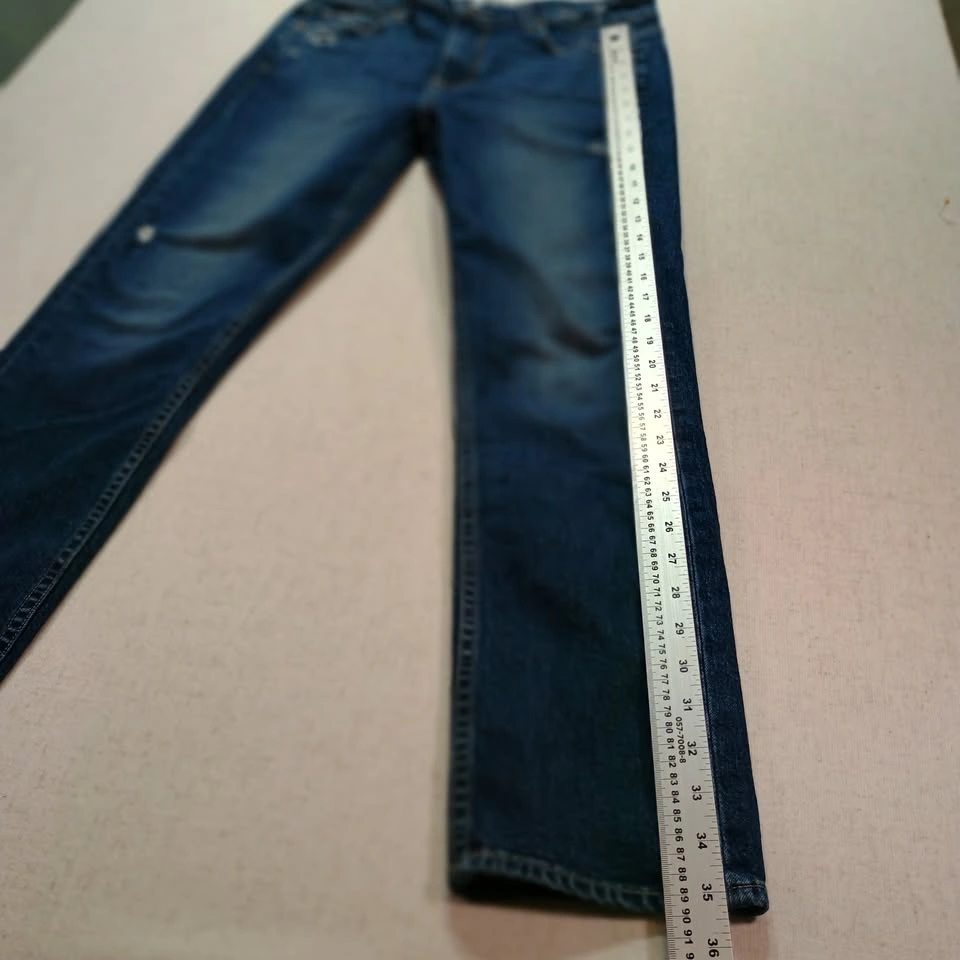 Paige Blue Distressed Skinny Jeans Size 27 - photo 3