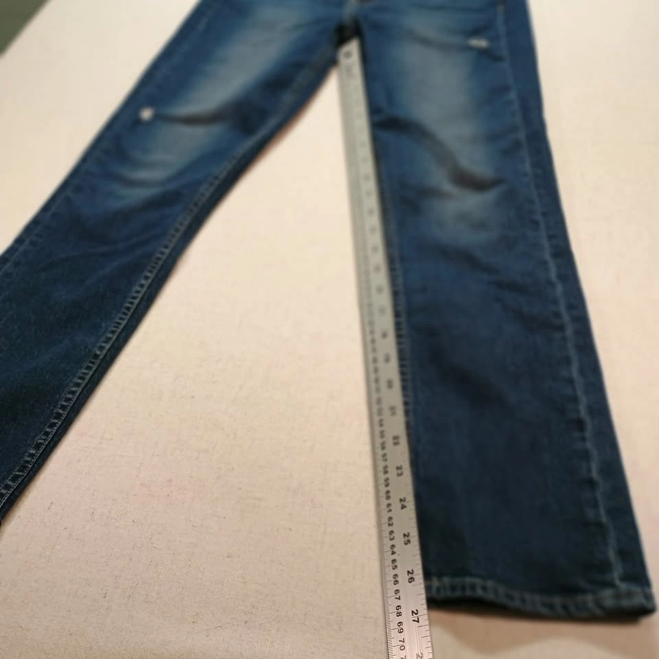 Paige Blue Distressed Skinny Jeans Size 27 - photo 4