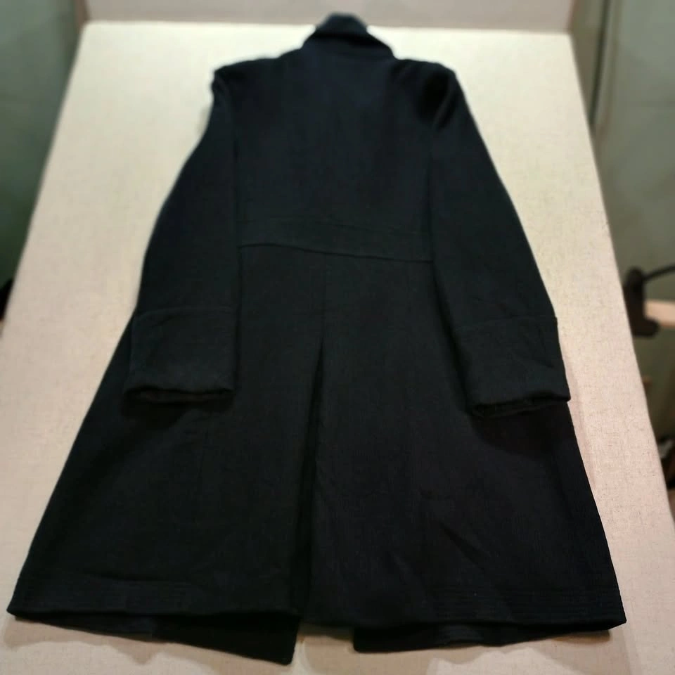 BITTEN by Sarah Jessica Parker Navy Wool Blend Coat, Size L - photo 2