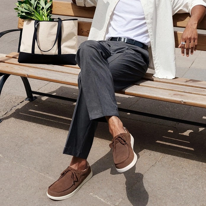 Souliers en daim brun pointure 13 - photo 5