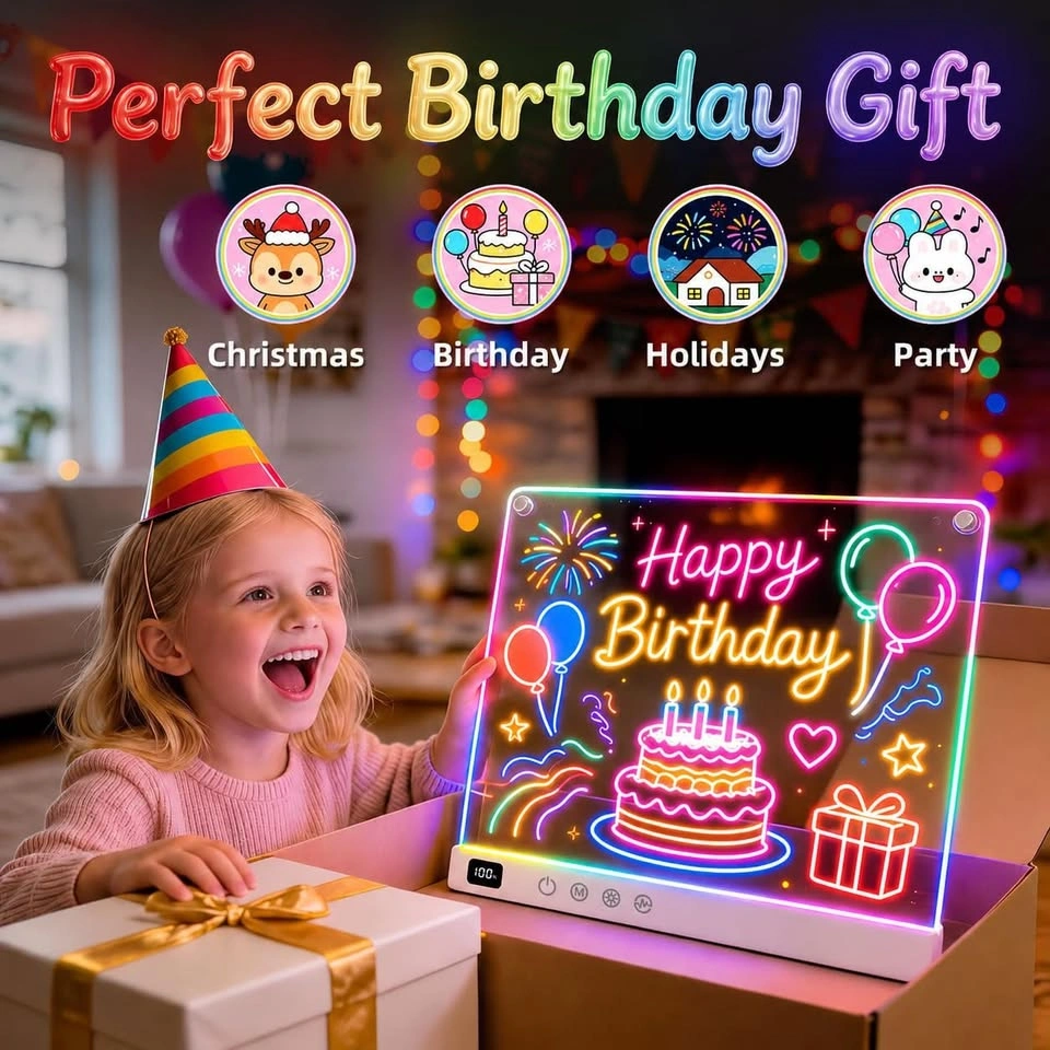 17-inch Rechargeable LED Drawing Board - photo 3