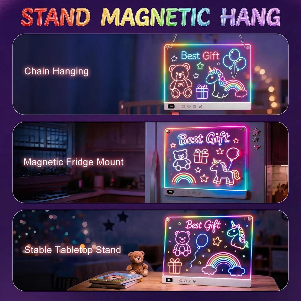 17-inch Rechargeable LED Drawing Board - photo 5