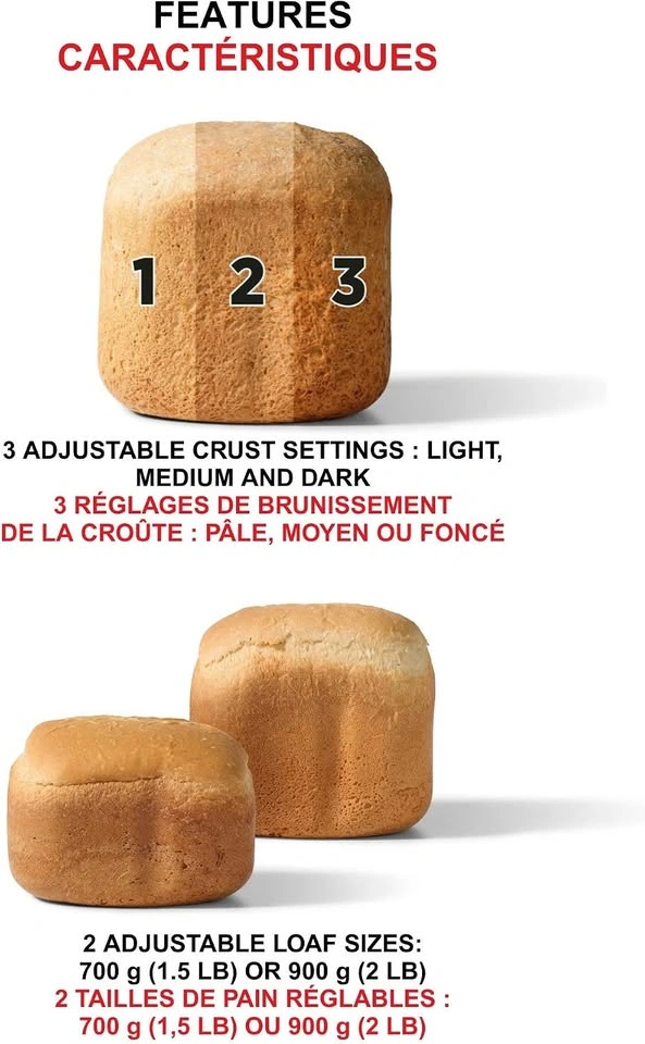 STARFRIT Digital Bread Maker - photo 4