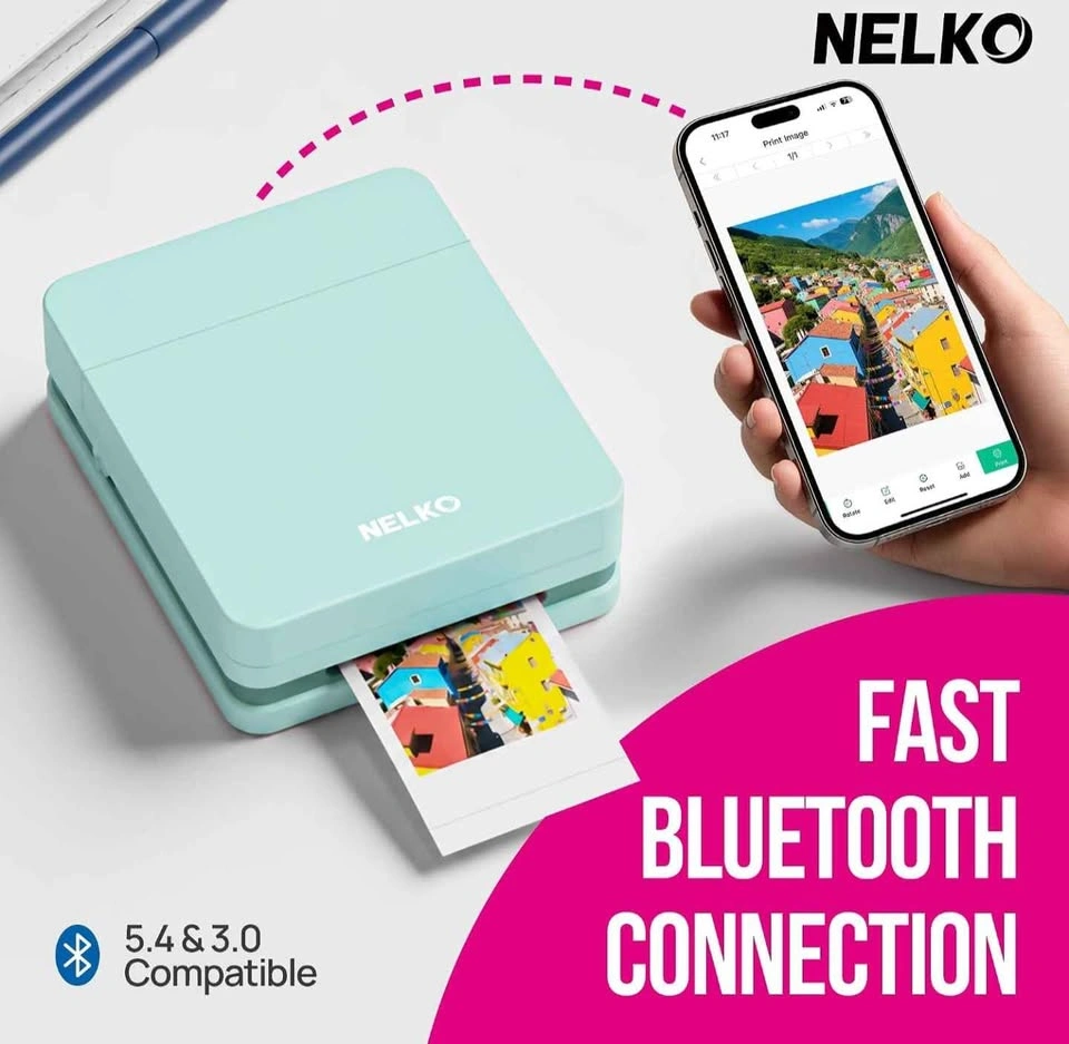Imprimante photo portable bluetooth 2x3 - photo 2