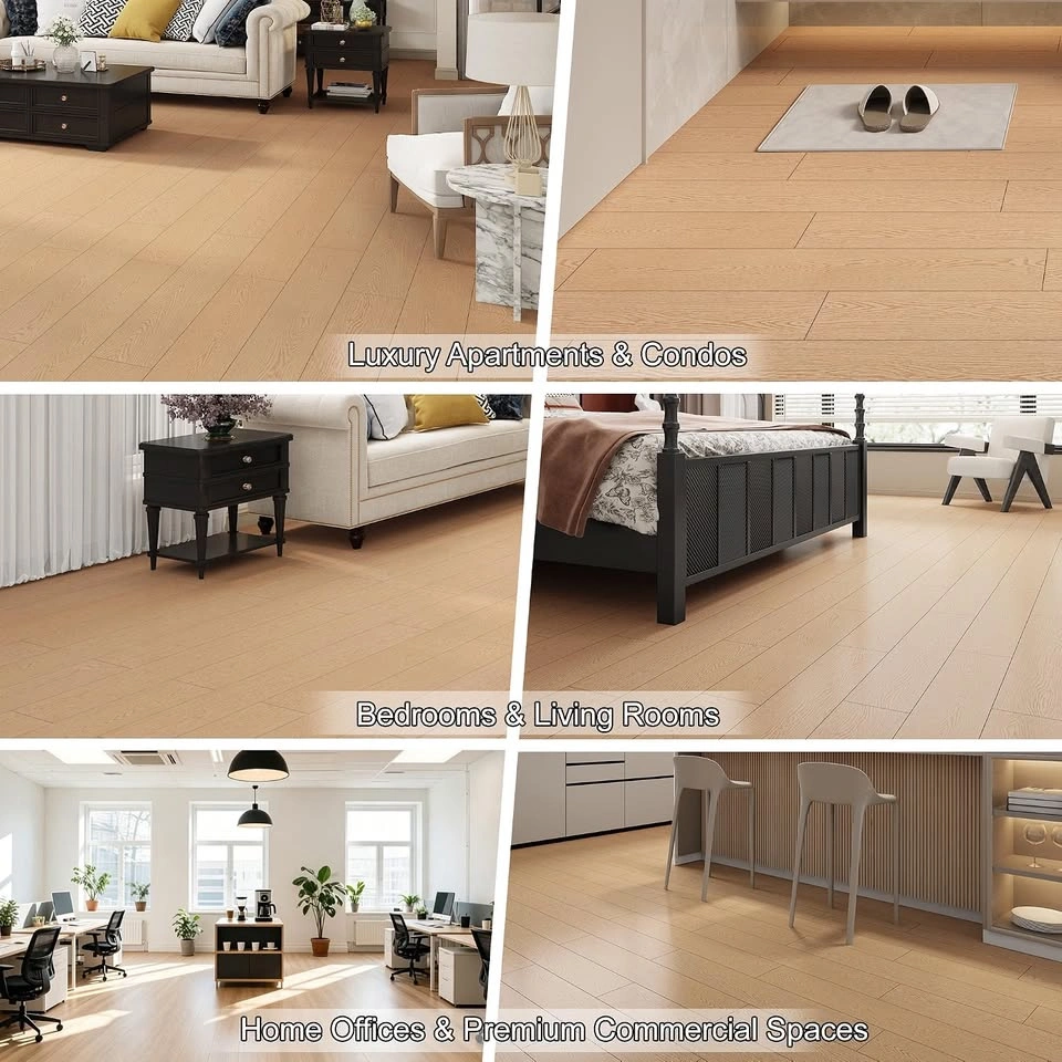 Planches de vinyle autoadhésives insonorisantes chêne naturel - photo 3