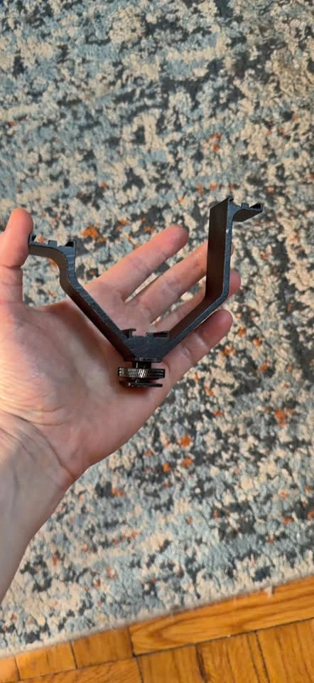 Neewer aluminum Camera Cold Shoe triple mount bracket