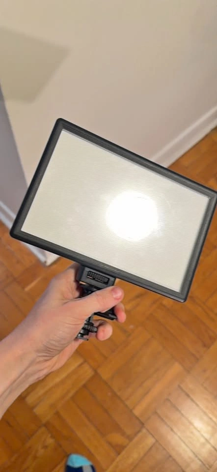 Viltrox L116T On-Camera LED Light Panel with Battery & Charger