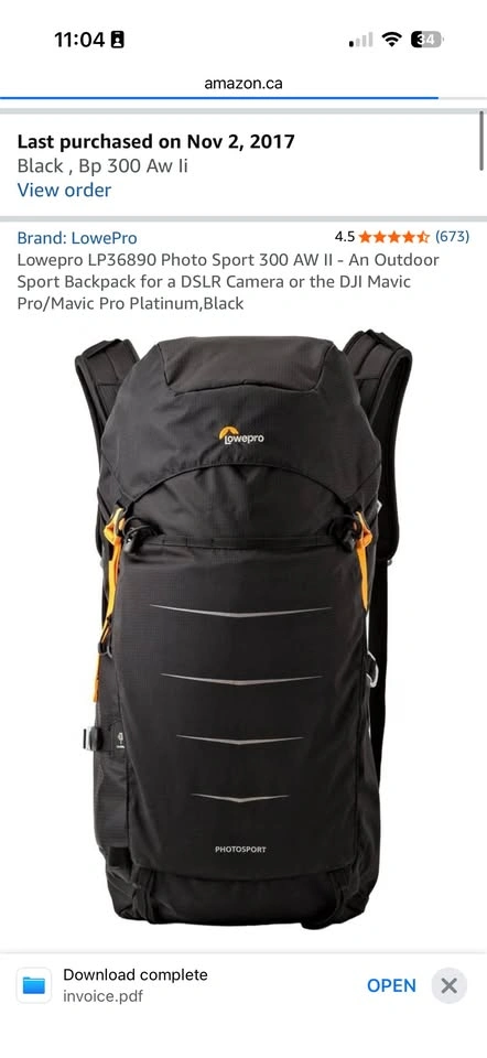 Lowepro Photo Sport 300 AW II Camera Backpack - photo 2