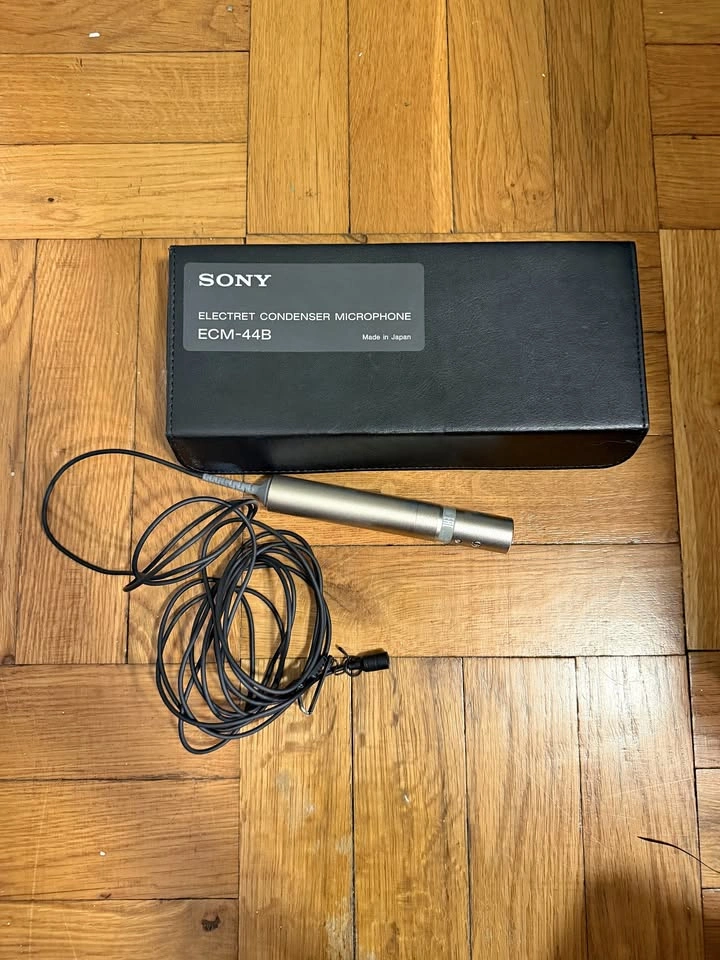 Sony ECM-44B Omni-Directional Lavalier Microphone
