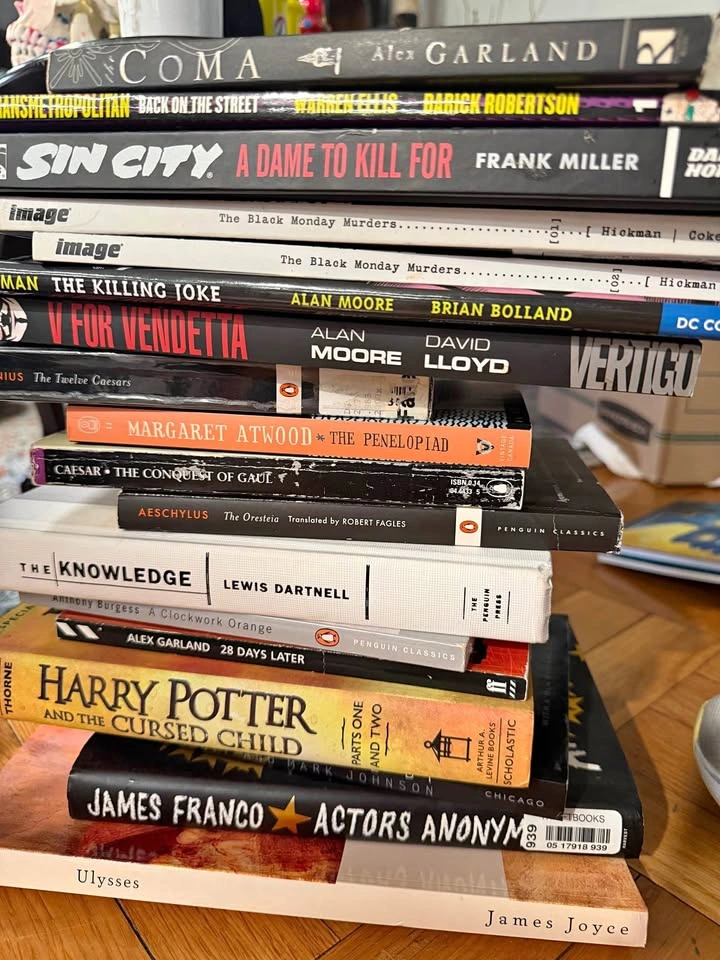 Historical, fiction, classic, and comic books