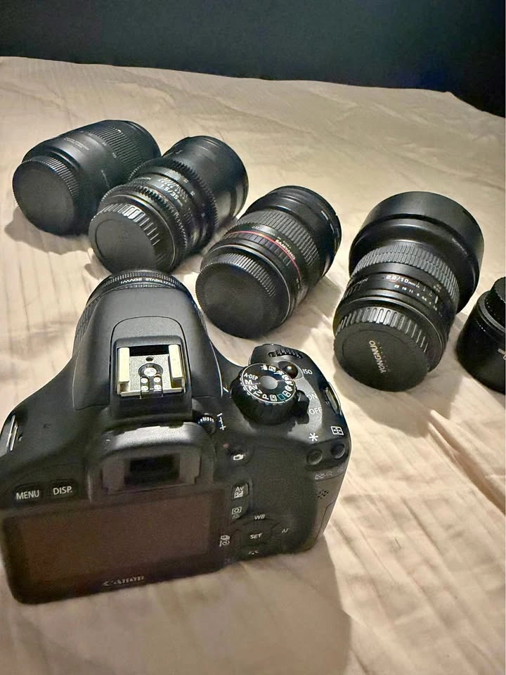 5 Canon EF Lenses