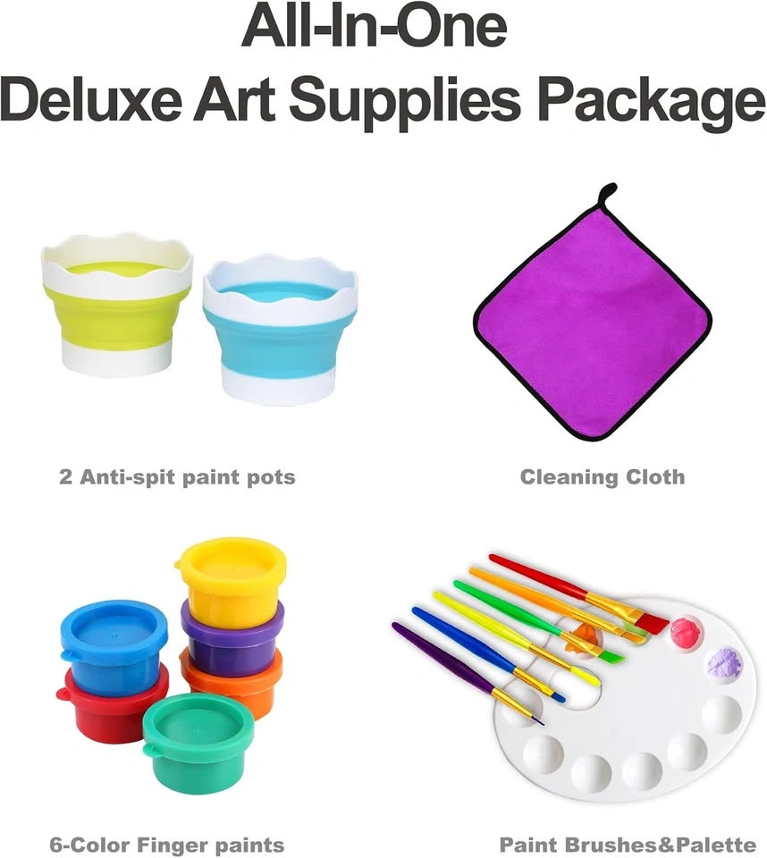 Chevalet de peinture double face en plexiglas pour enfants - photo 3