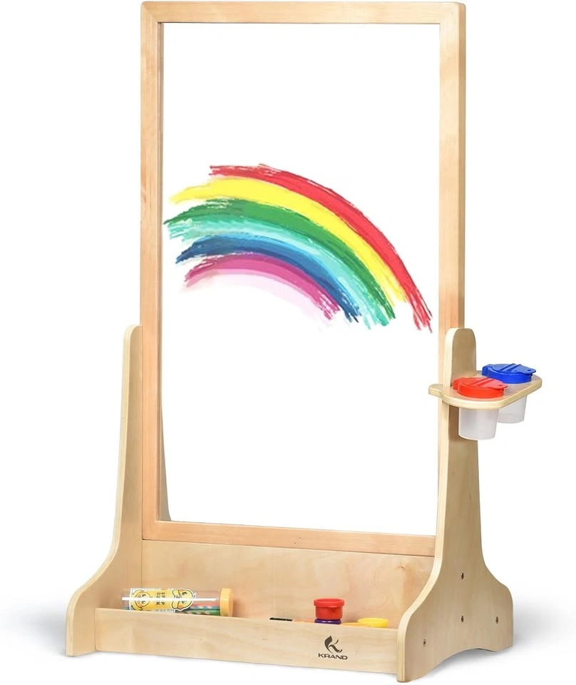Chevalet de peinture double face en plexiglas pour enfants - photo 4