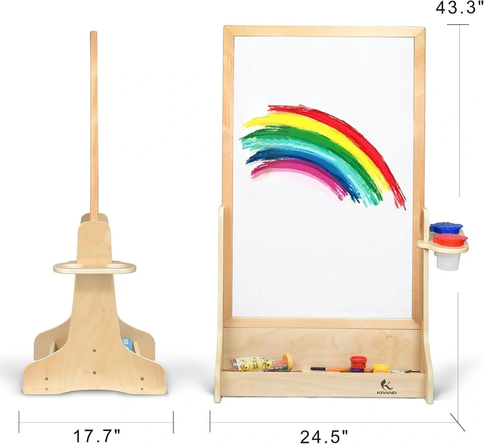 Chevalet de peinture double face en plexiglas pour enfants - photo 5