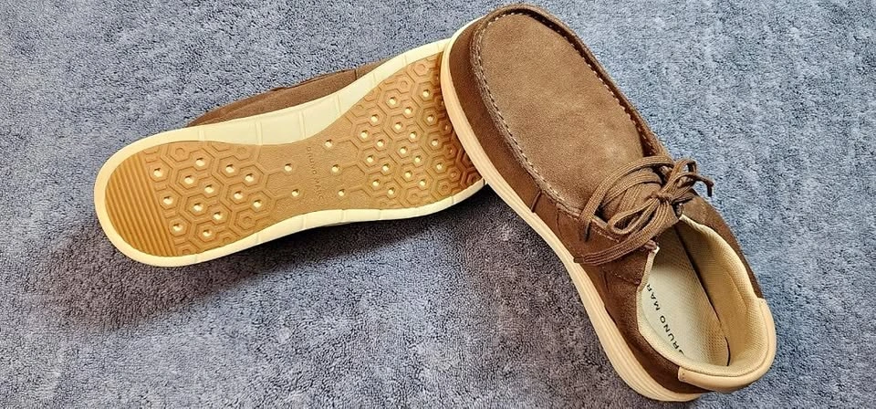 Souliers mocassins brun pour homme Pointure 13 - Bruno Marc