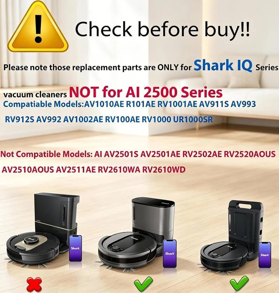 Kit de pièces de rechange complet - Shark IQ - 24 pièces - photo 2