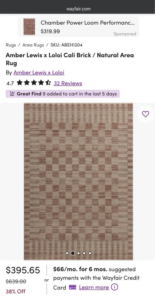 Area rug 10x13- like new - photo 4