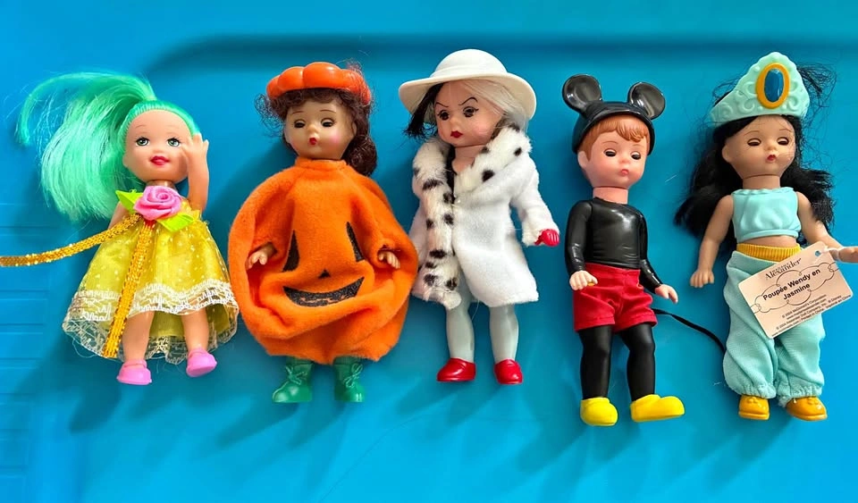 Vintage 5-inch Madame Alexander McDonald's Happy Meal Dolls