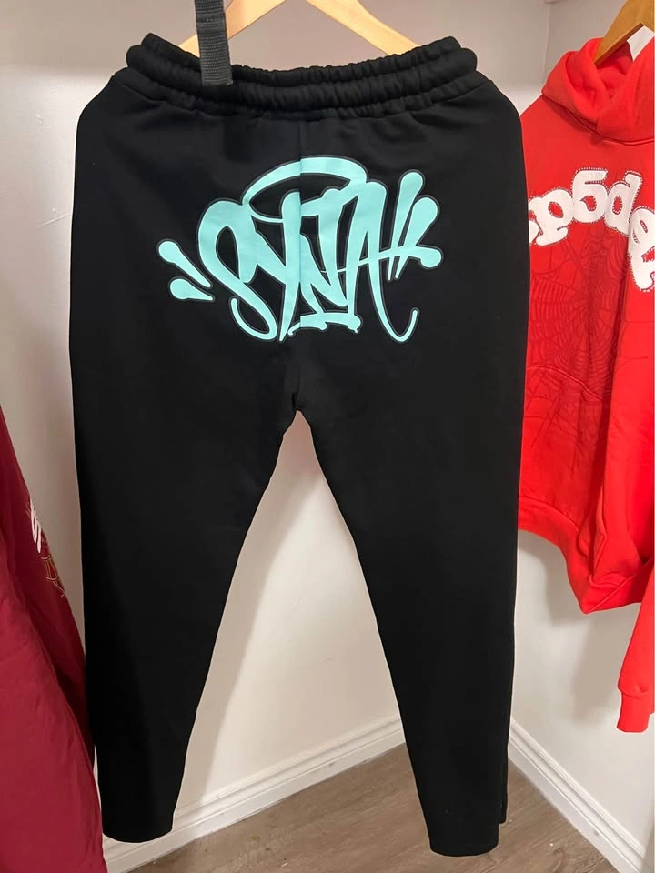 Synaworld Central Cee OG Logo Sweatpants Black - High Tier - photo 3