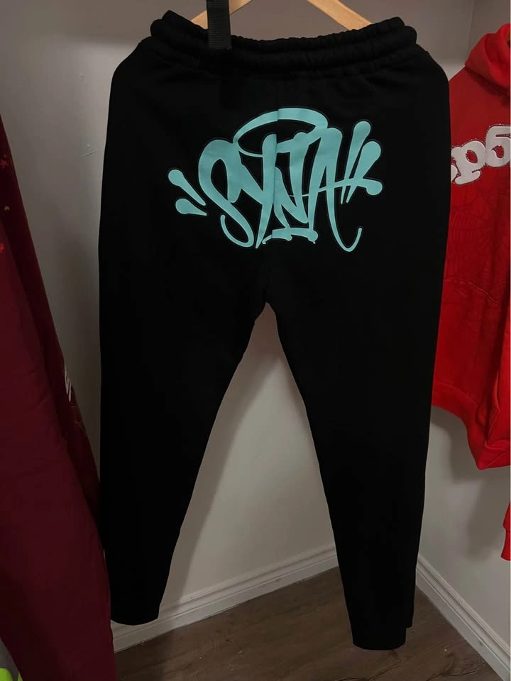 Synaworld Central Cee OG Logo Sweatpants Black - High Tier - photo 4