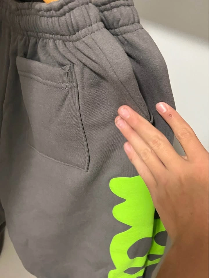 Sp5der 555 Worldwide Grey Sweatpants - Premium Batch - photo 4