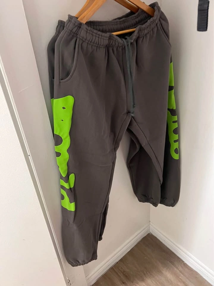 Sp5der 555 Worldwide Grey Sweatpants - Premium Batch - photo 5