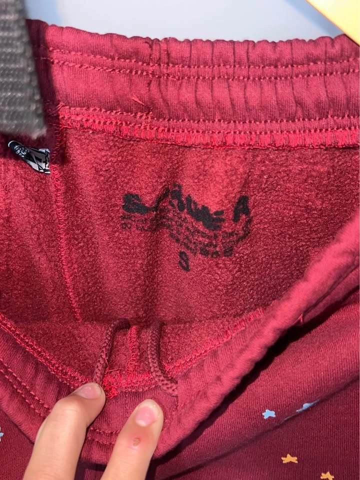 Sp5der 555 Worldwide Maroon Sweatpants - Premium Batch - photo 4